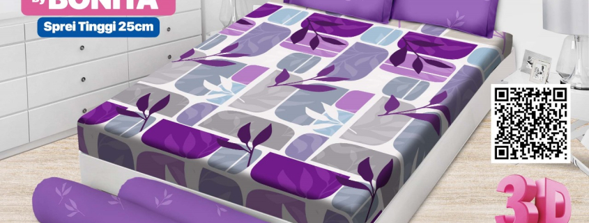 Sprei Emilia Alina Tinggi 25 cm