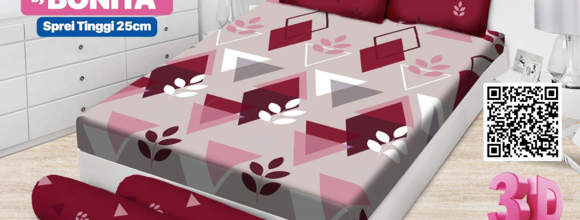 Sprei Emilia Amrita Tinggi 25 cm