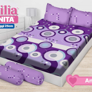 Sprei Emilia Ansel Tinggi 25 cm