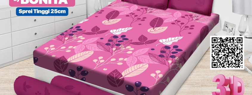 Sprei Emilia Bastian Tinggi 25 cm