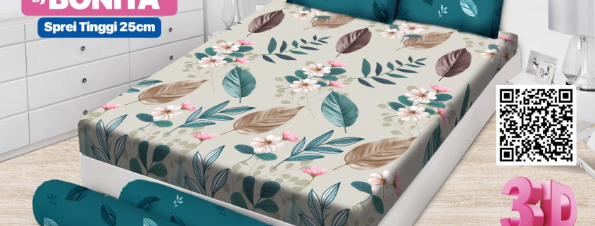 Sprei Emilia Jemima Tinggi 25 cm