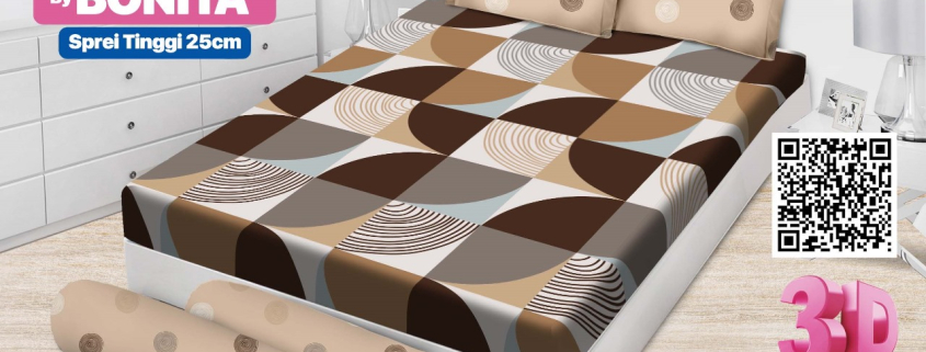 Sprei Emilia Jolie Tinggi 25 cm