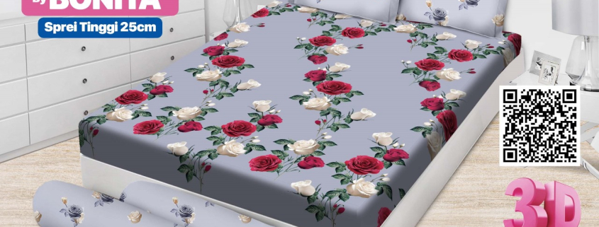 Sprei Emilia Laila Tinggi 25 cm
