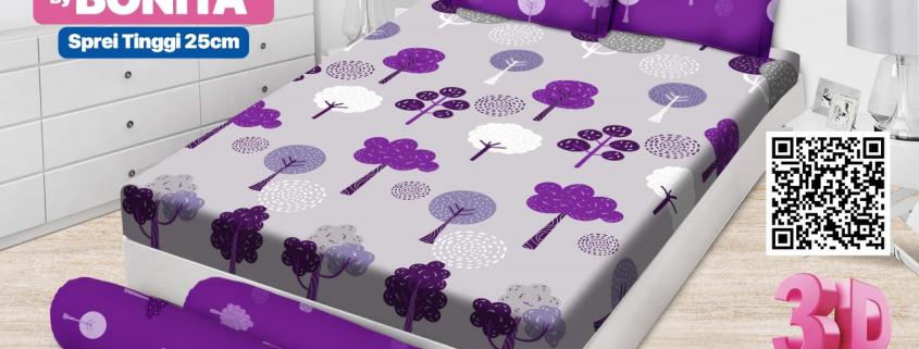 Sprei Emilia Masaya Tinggi 25 cm