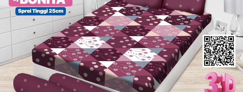 Sprei Emilia Ramona Tinggi 25 cm