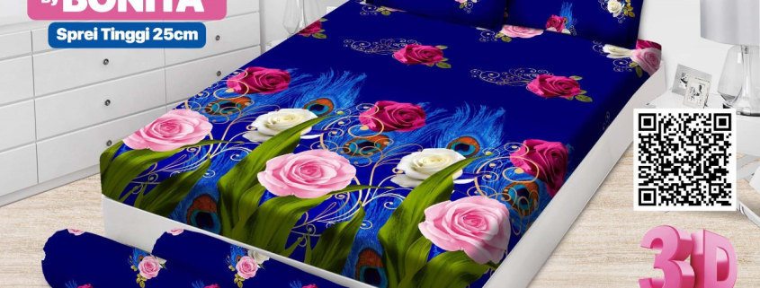 Sprei Emilia Xavia Tinggi 25 cm