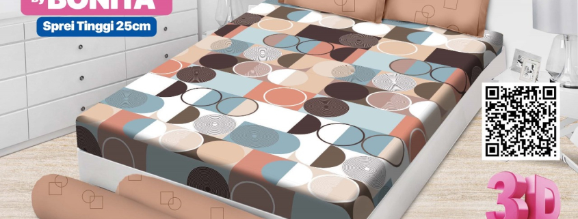 Sprei Emilia Verlina Tinggi 25 cm