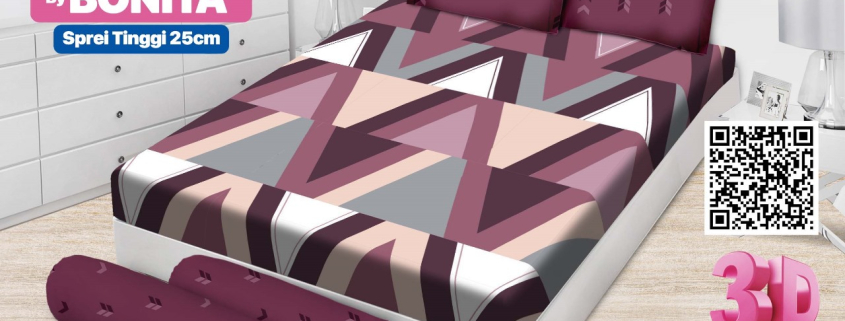 Sprei Emilia Zandaya Tinggi 25 cm