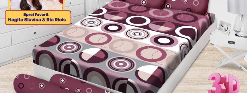 Sprei Emilia Elok Tinggi 25 cm