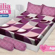 Sprei Emilia Agustin Tinggi 25 cm