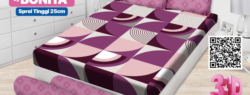 Sprei Emilia Agustin Tinggi 25 cm