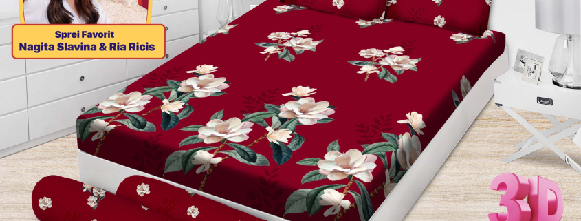 Sprei Emilia New Afifah Tinggi 25 cm