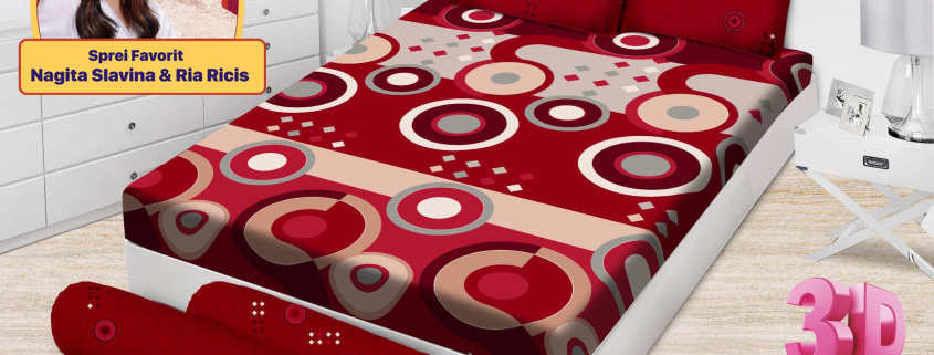 Sprei Emilia Sieny Tinggi 25 cm