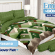 Bed Cover Emilia Hasana Tinggi 25