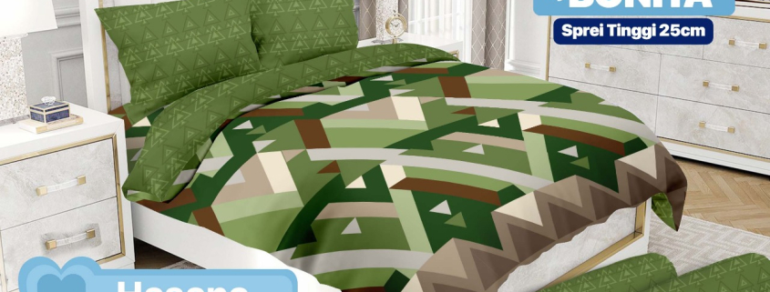 Bed Cover Emilia Hasana Tinggi 25