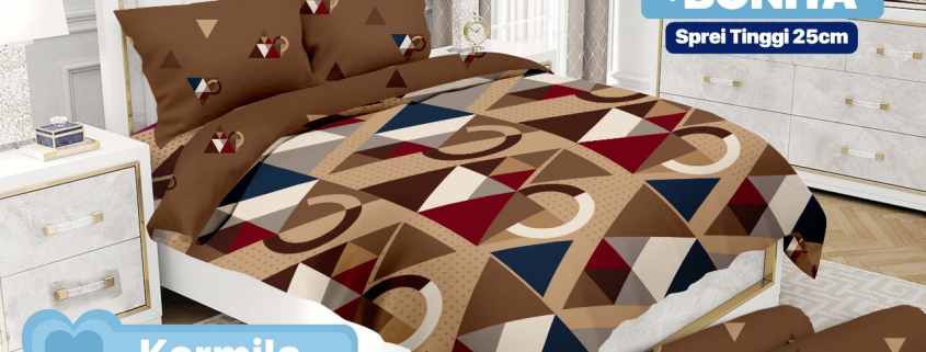 Bed Cover Emilia Karmila Tinggi 25