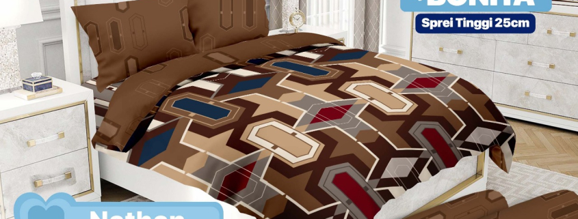 Bed Cover Emilia Nathan Tinggi 25
