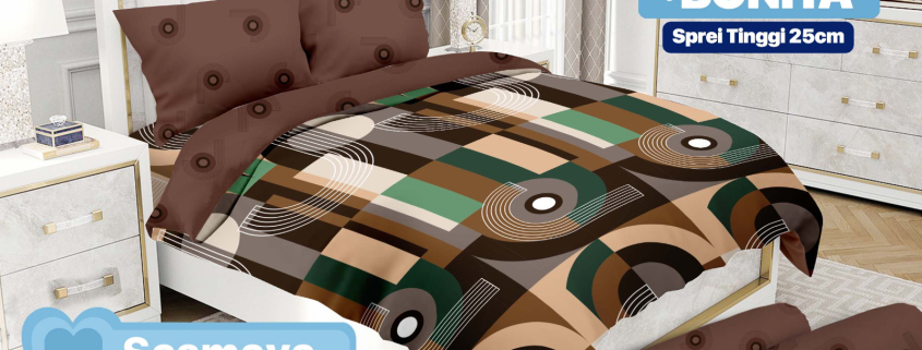Bed Cover Emilia Sasmaya Tinggi 25