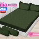 Sprei Emilia Polos Emboss Elegant Green