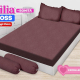 Sprei Emilia Polos Emboss Excellent Brown