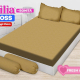 Sprei Emilia Polos Emboss Fresh Almond