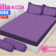 Sprei Emilia Polos Emboss Light Purple