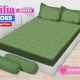 Sprei Emilia Polos Emboss New Light Green