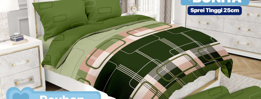 Bed Cover Emilia Reyhan Tinggi 25