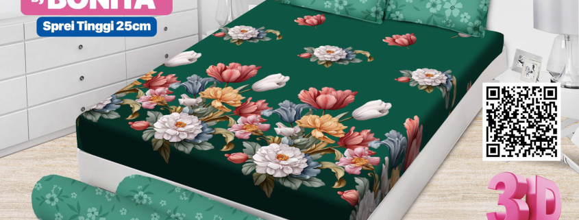 Sprei Emilia Allosa Tinggi 25 cm