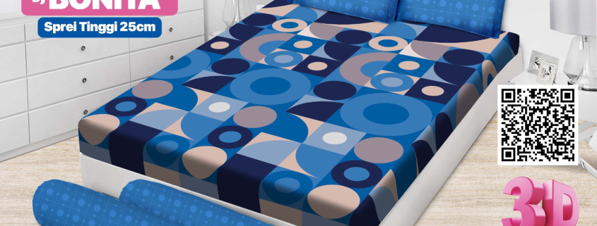 Sprei Emilia Atiqah Tinggi 25 cm