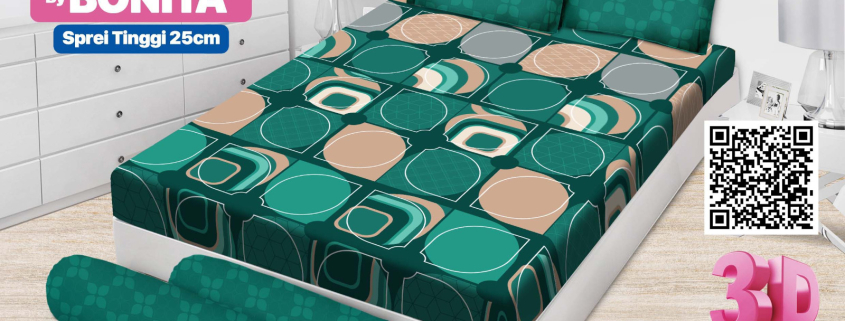 Sprei Emilia Celia Tinggi 25 cm