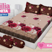 Sprei Emilia Kanaya Tinggi 25 cm