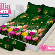 Sprei Emilia New Tulip Tinggi 25 cm