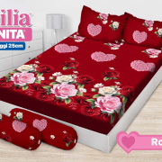 Sprei Emilia Rossi Tinggi 25 cm